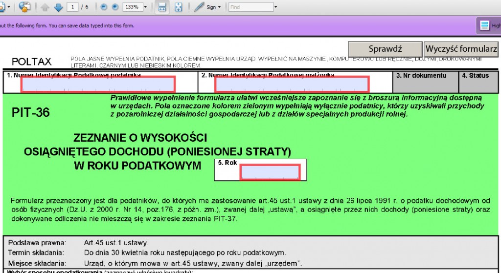 Gdzie Jest PIT/B Do PIT-36? – Ale Serio?